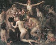 Lovis Corinth Die Versuchung des hl. Antonius painting